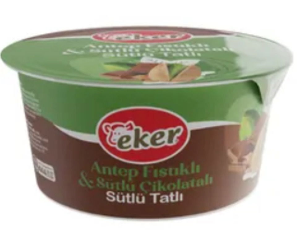 EKER  SÜTLÜ TATLI 125 GR-ANTEP FISTIKLI SÜTLÜ ÇİK.